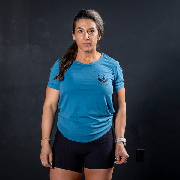 BY THE HORNS GRAPHIC TEE (WOMEN)