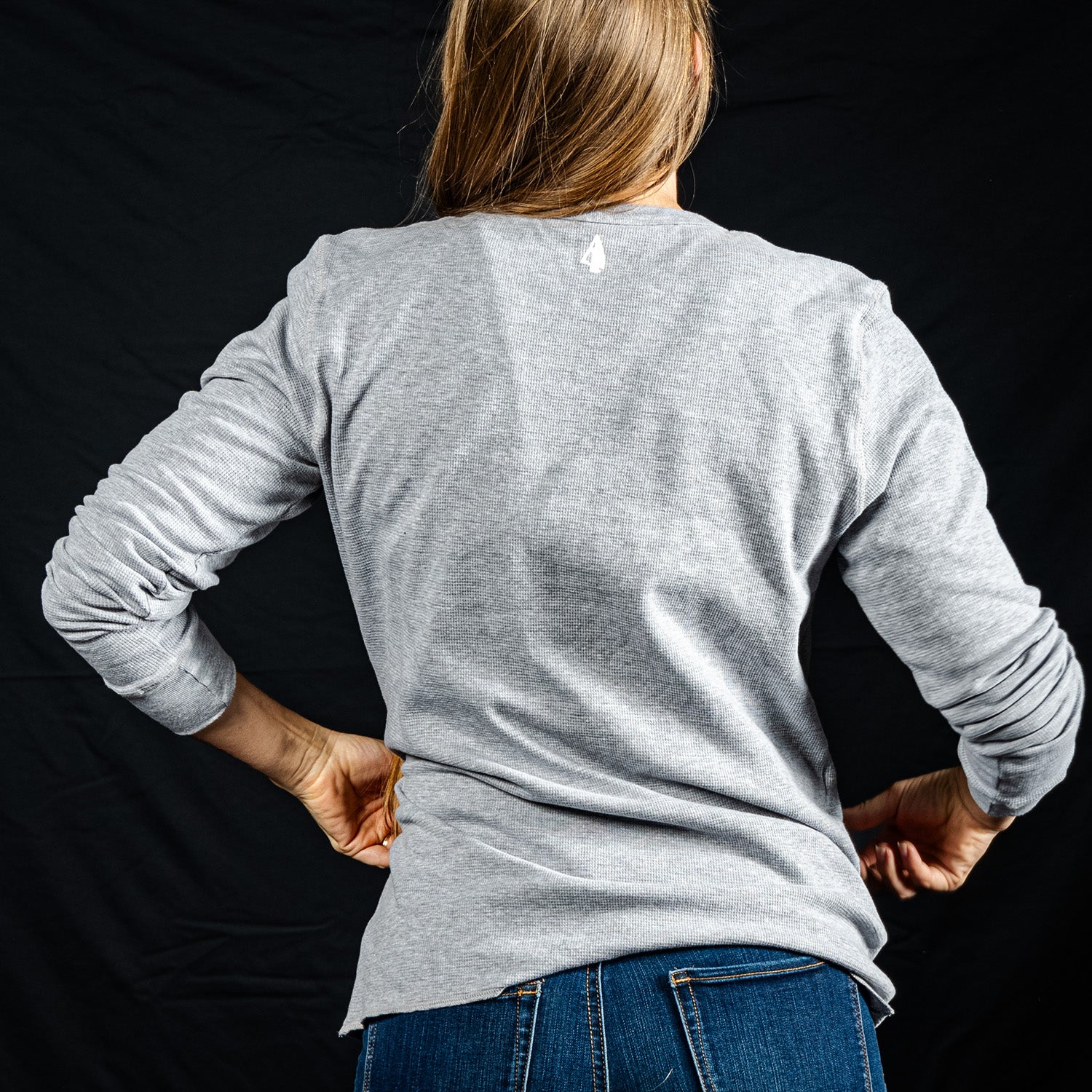 DISCIPLINE DICTATES DESTINY THERMAL (FEMALE FONT) (HEATHER GREY)