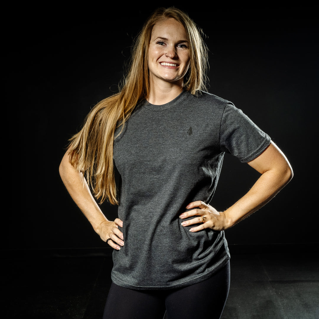 SAVAGE CREED (HEATHER CHARCOAL WITH BLACK INK T-SHIRT)