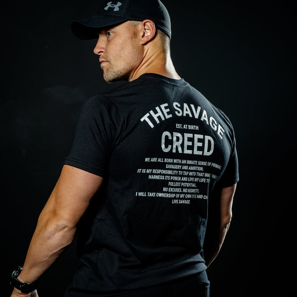 SAVAGE CREED (BLACK T-SHIRT)